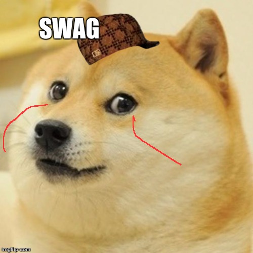 Doge Meme | SWAG | image tagged in memes,doge,scumbag | made w/ Imgflip meme maker