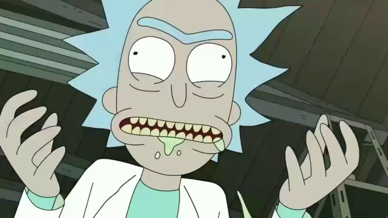 High Quality Szechuan Sauce Rant Rick Blank Meme Template