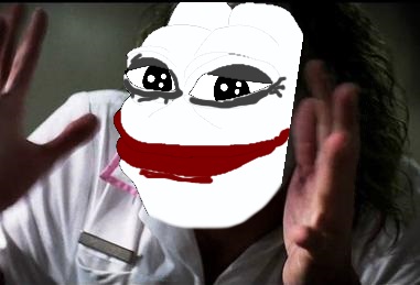 Joker Pepe Blank Meme Template