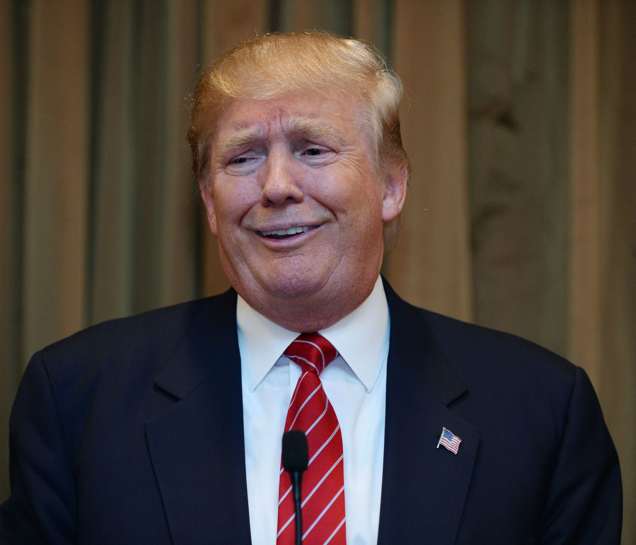 Trump funny face Blank Meme Template