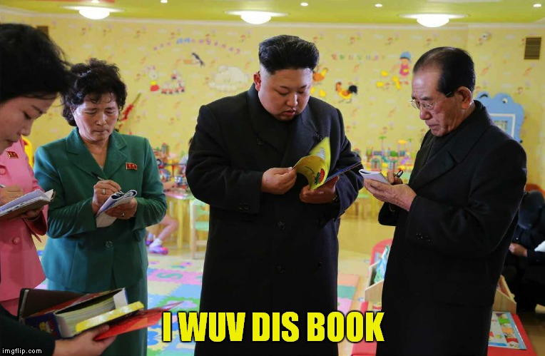 I WUV DIS BOOK | made w/ Imgflip meme maker