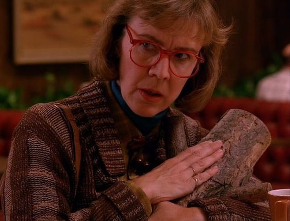 log lady Blank Meme Template