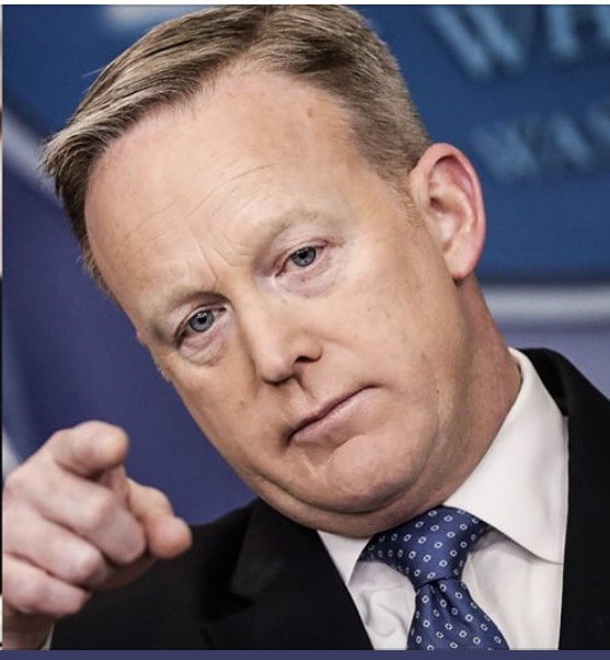 High Quality Sean Spicer you're fired! Blank Meme Template