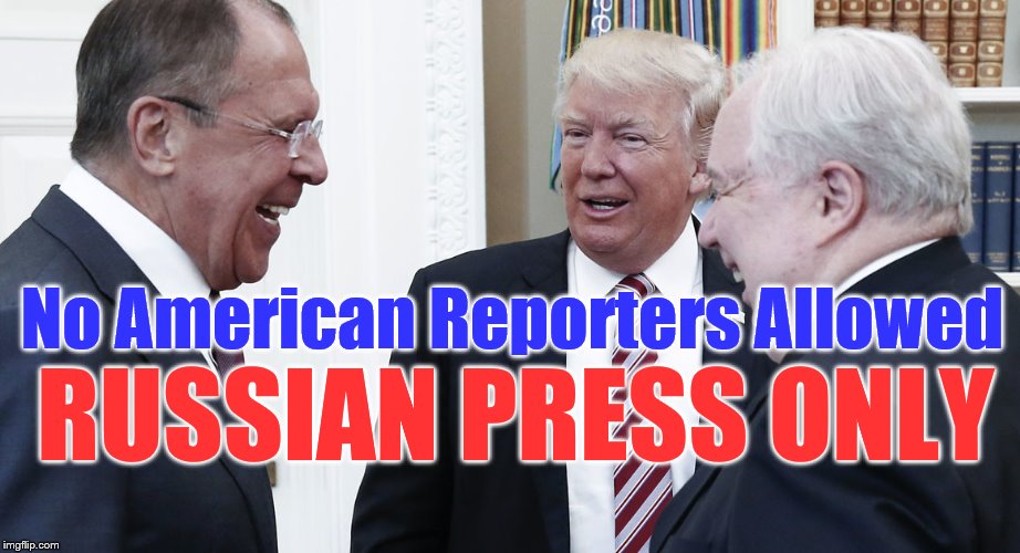 But Some Are More Equal Than Others | No American Reporters Allowed; RUSSIAN PRESS ONLY | image tagged in russia,trump,animal farm,george orwell | made w/ Imgflip meme maker