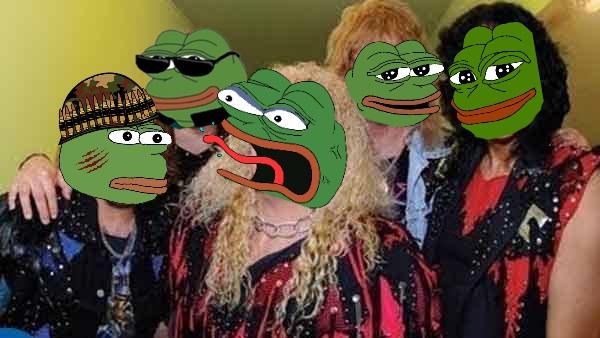 High Quality Twisted Sister Pepe Blank Meme Template