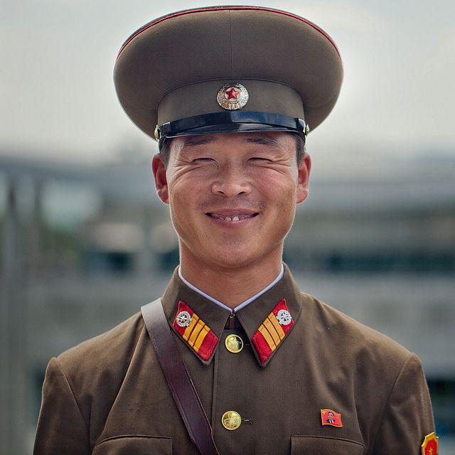 High Quality True Korean Officer Blank Meme Template