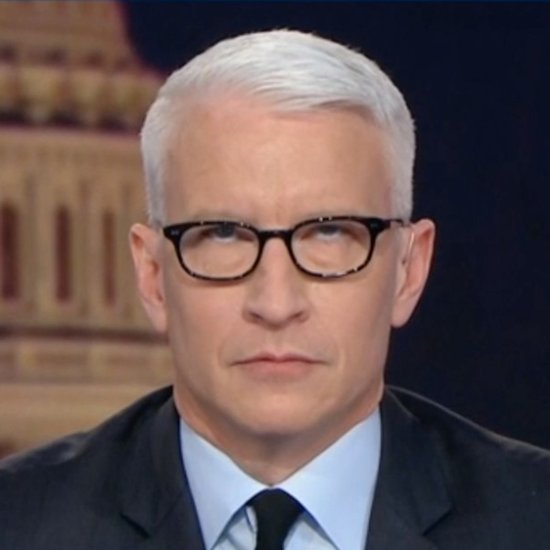 High Quality Anderson Cooper Eye Roll Blank Meme Template