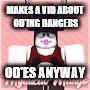 Idiot | MAKES A VID ABOUT OD'ING DANGERS; OD'ES ANYWAY | image tagged in od'er,idiot,roblox | made w/ Imgflip meme maker