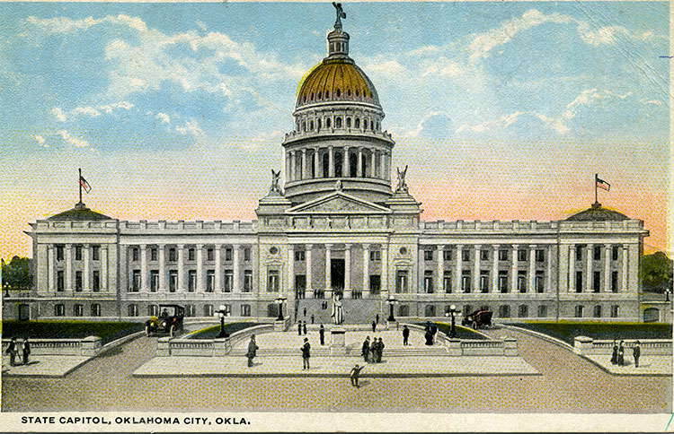 Oklahoma Capitol Building Blank Meme Template