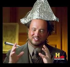 High Quality tinfoil hat aliens meme Blank Meme Template
