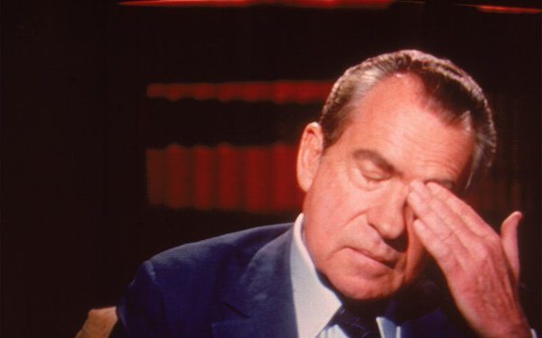 Nixon facepalm Blank Meme Template