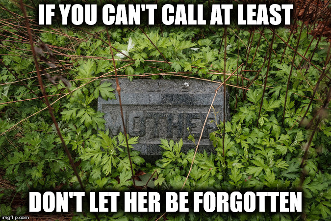 IF YOU CAN'T CALL AT LEAST DON'T LET HER BE FORGOTTEN | made w/ Imgflip meme maker