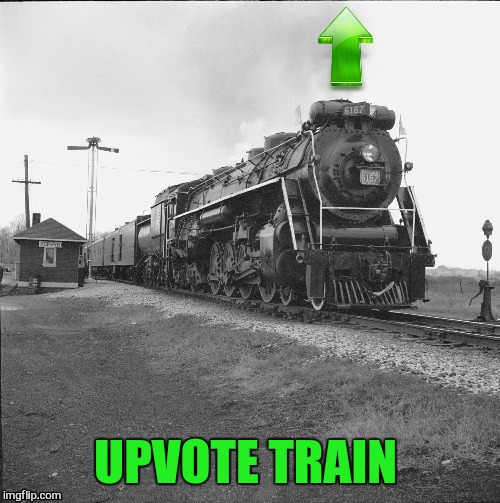 UPVOTE TRAIN | made w/ Imgflip meme maker