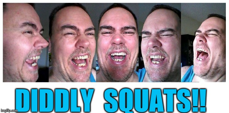 LOL | DIDDLY  SQUATS!! | image tagged in lol | made w/ Imgflip meme maker