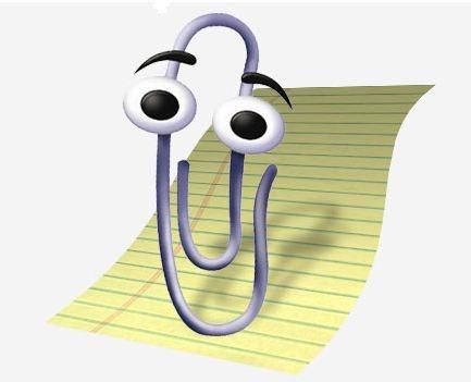 Microsoft Paperclip Blank Meme Template