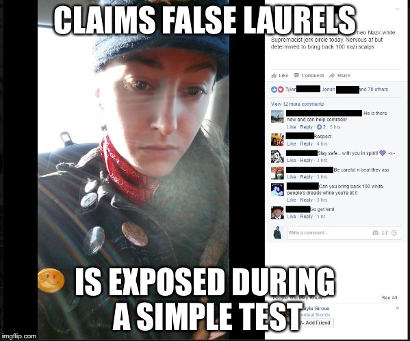 Moldylocks | CLAIMS FALSE LAURELS; IS EXPOSED DURING A SIMPLE TEST | image tagged in moldylocks | made w/ Imgflip meme maker