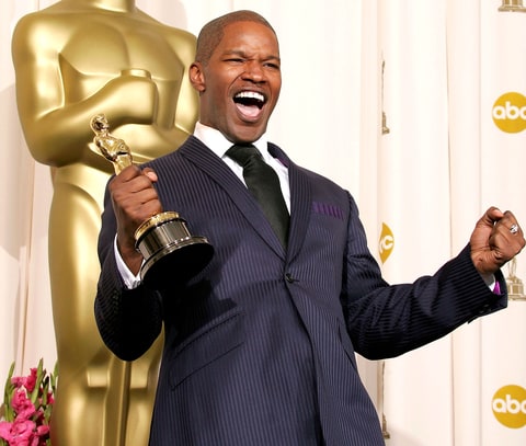 High Quality jamie foxx oscar Blank Meme Template