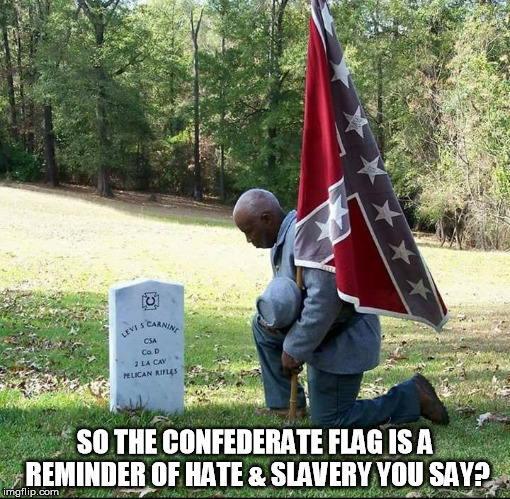 Hate My A$$ | SO THE CONFEDERATE FLAG IS A REMINDER OF HATE & SLAVERY YOU SAY? | image tagged in racism,racist,confederate flag,political,democrats,republicans | made w/ Imgflip meme maker