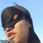 When I see Super Saiyan Jokes | image tagged in gifs,batman | made w/ Imgflip video-to-gif maker