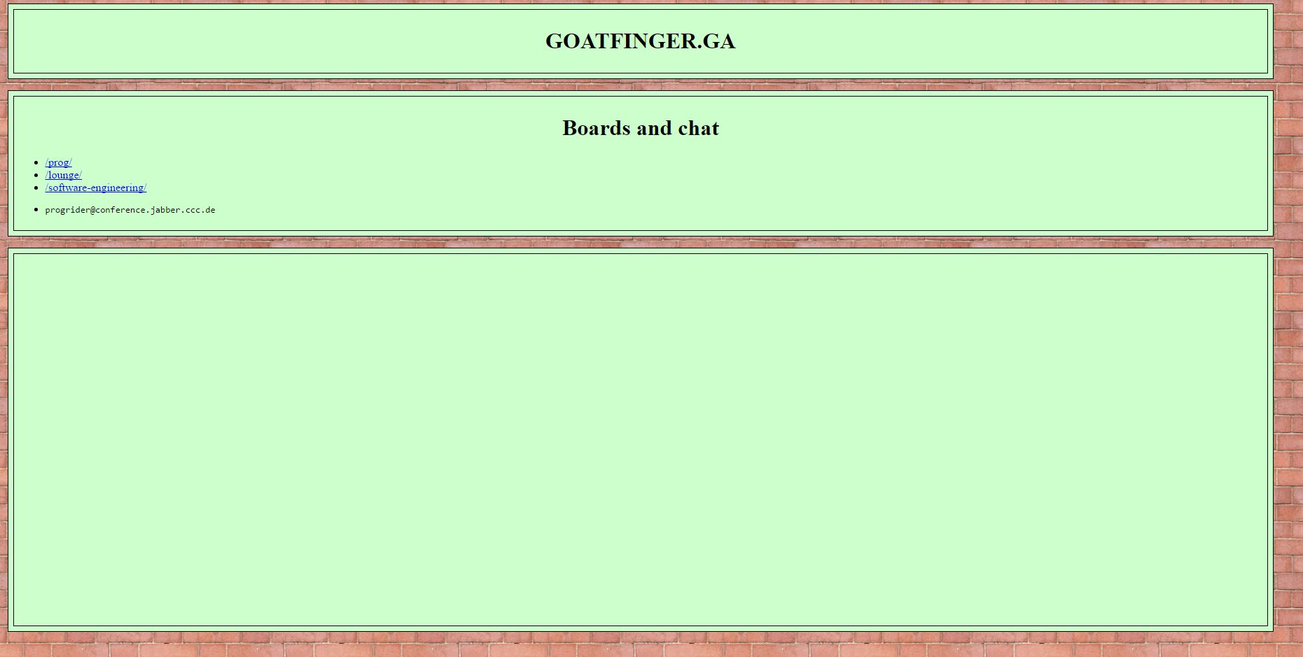 Goatfinger.ga is Shit Blank Meme Template