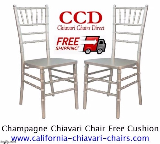 Free Shipping Champagne Chiavari Chairs Imgflip