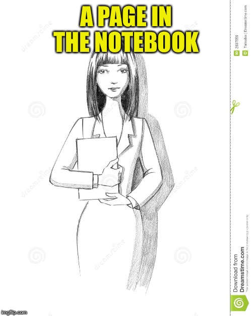 A PAGE IN THE NOTEBOOK | made w/ Imgflip meme maker