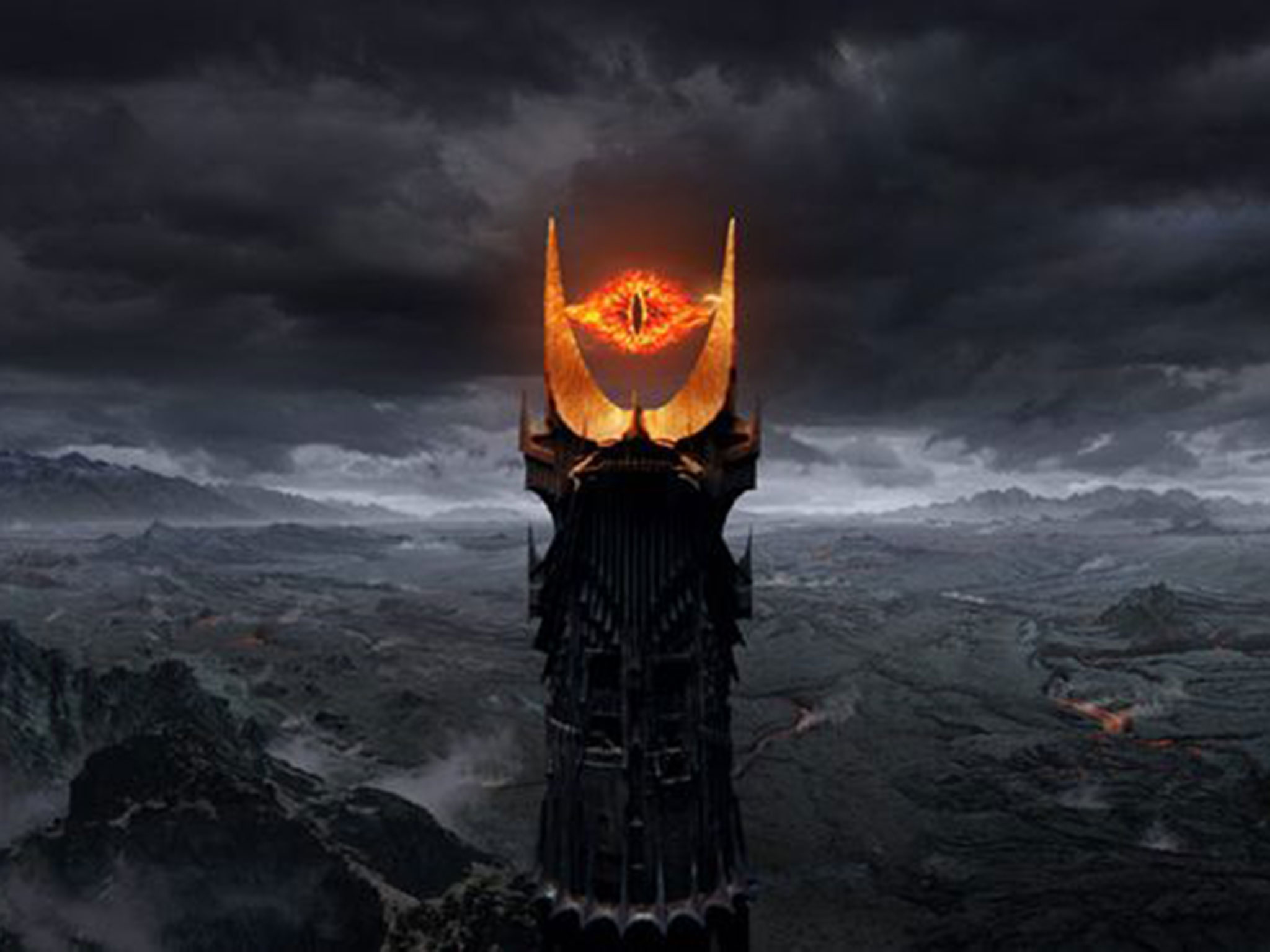 Sauron eye Blank Meme Template