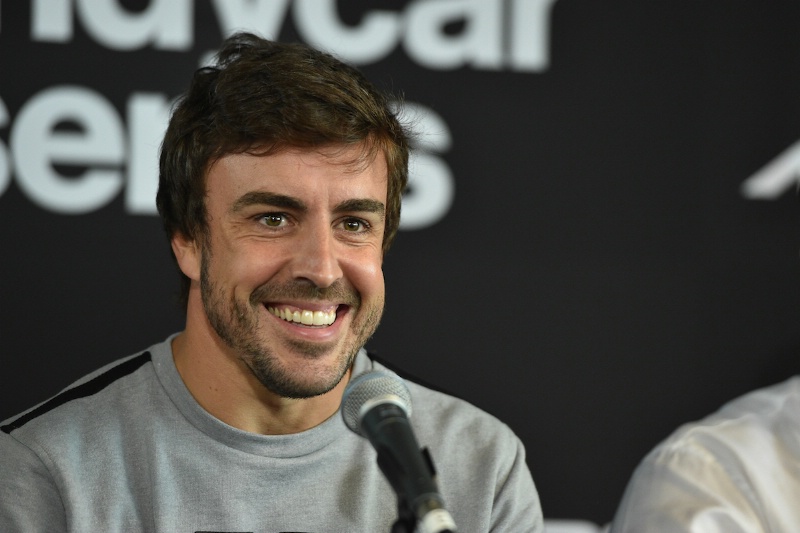 Smiling Alonso Blank Meme Template
