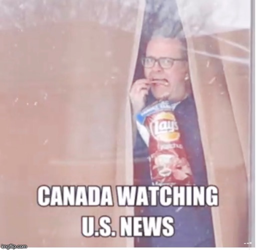 image tagged in lays potato chip,donald trump,canada | made w/ Imgflip meme maker