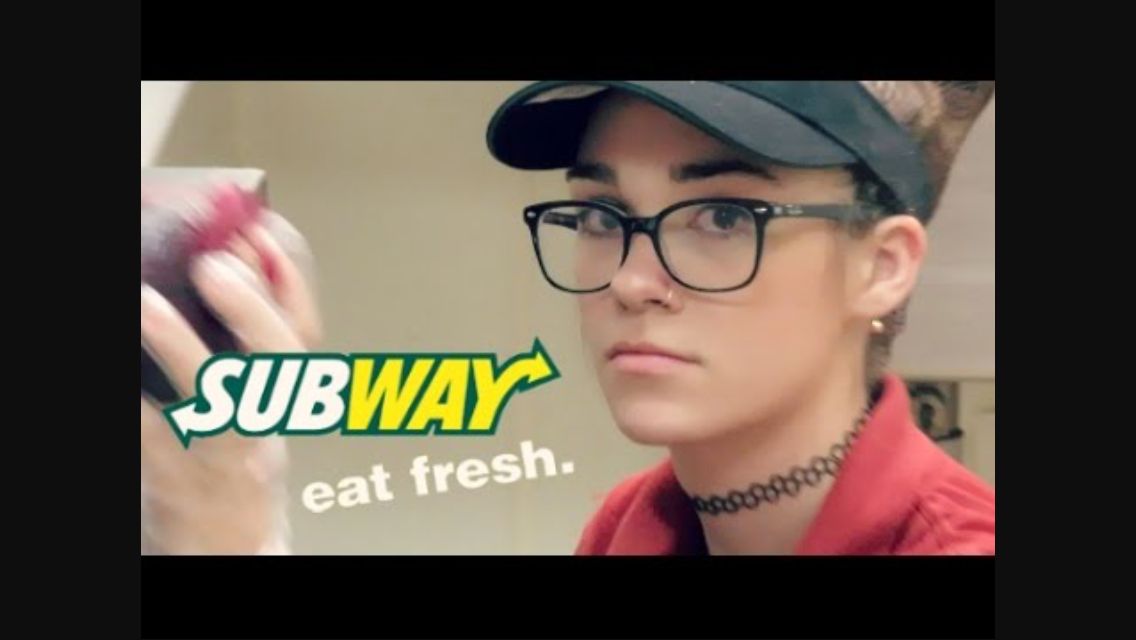Subway girl Blank Meme Template