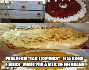 PANADERÍA "LAS 7 ESPIGAS" - FLIA RIERA E HIJOS - MALLI 2DO A MTS. DE BELGRANO | image tagged in gifs | made w/ Imgflip images-to-gif maker