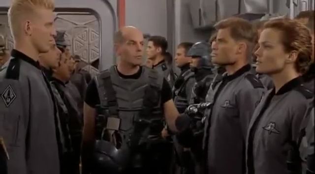 Starship Troopers Jean Rasczak Blank Meme Template