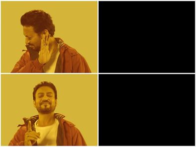 Irfan Khan Meme Blank Meme Template