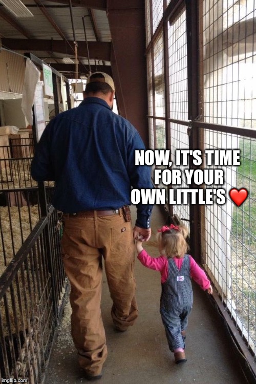 NOW, IT'S TIME FOR YOUR OWN LITTLE'S ❤️ | image tagged in atb family time | made w/ Imgflip meme maker