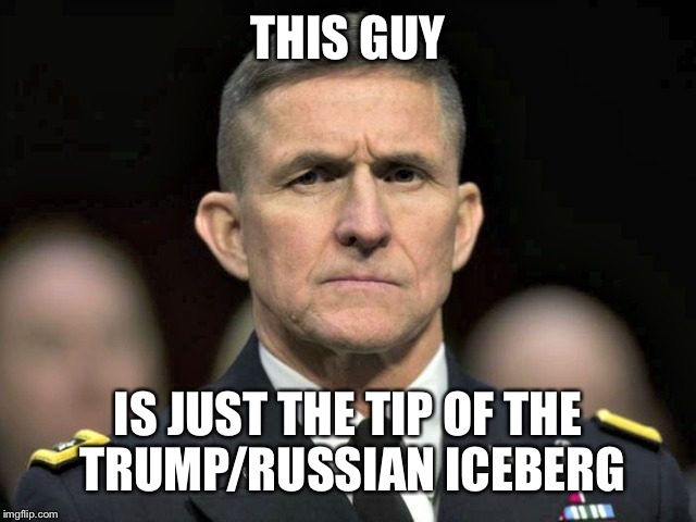THIS GUY IS JUST THE TIP OF THE TRUMP/RUSSIAN ICEBERG | made w/ Imgflip meme maker