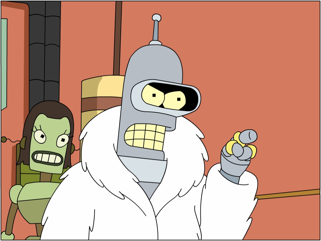 Bender - Blackjack and Hookers Blank Meme Template