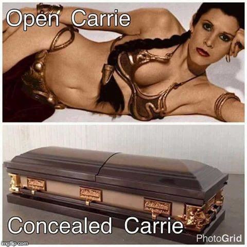 KenJ told me to! | . | image tagged in meme,carrie fisher | made w/ Imgflip meme maker