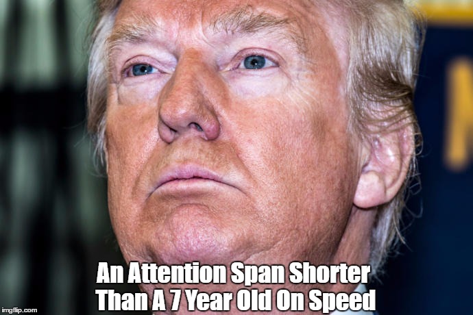 An Attention Span Shorter Than A 7 Year Old On Speed | made w/ Imgflip meme maker