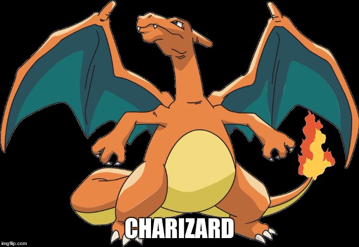 Charizard | CHARIZARD | image tagged in charizard | made w/ Imgflip meme maker
