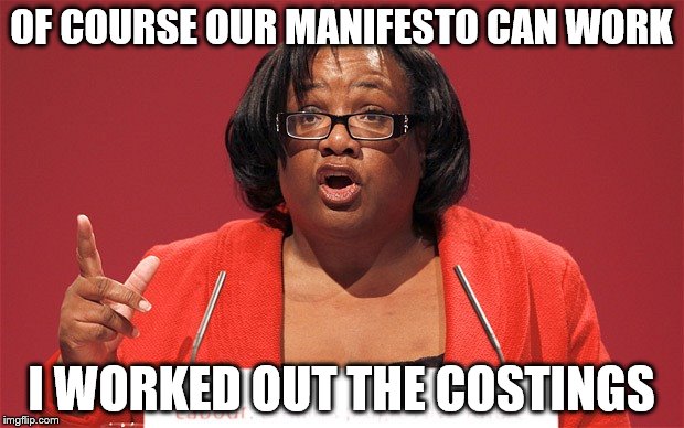 cb | OF COURSE OUR MANIFESTO CAN WORK; I WORKED OUT THE COSTINGS | image tagged in labour leadership | made w/ Imgflip meme maker