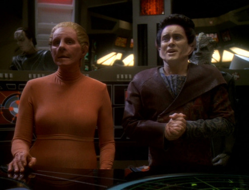 High Quality Weyoun and Founder Blank Meme Template