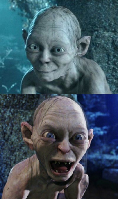 Smeagol Speaks Blank Meme Template