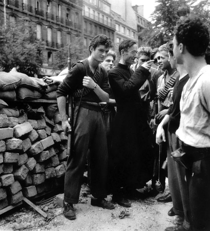 Ridiculously Photogenic French Resistance Fighter Blank Meme Template