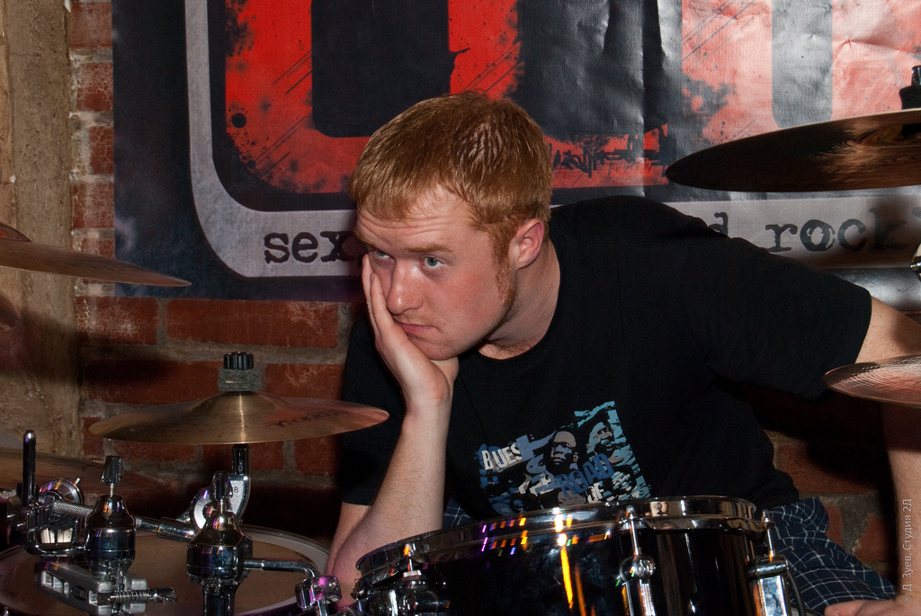 High Quality Sad drummer Blank Meme Template