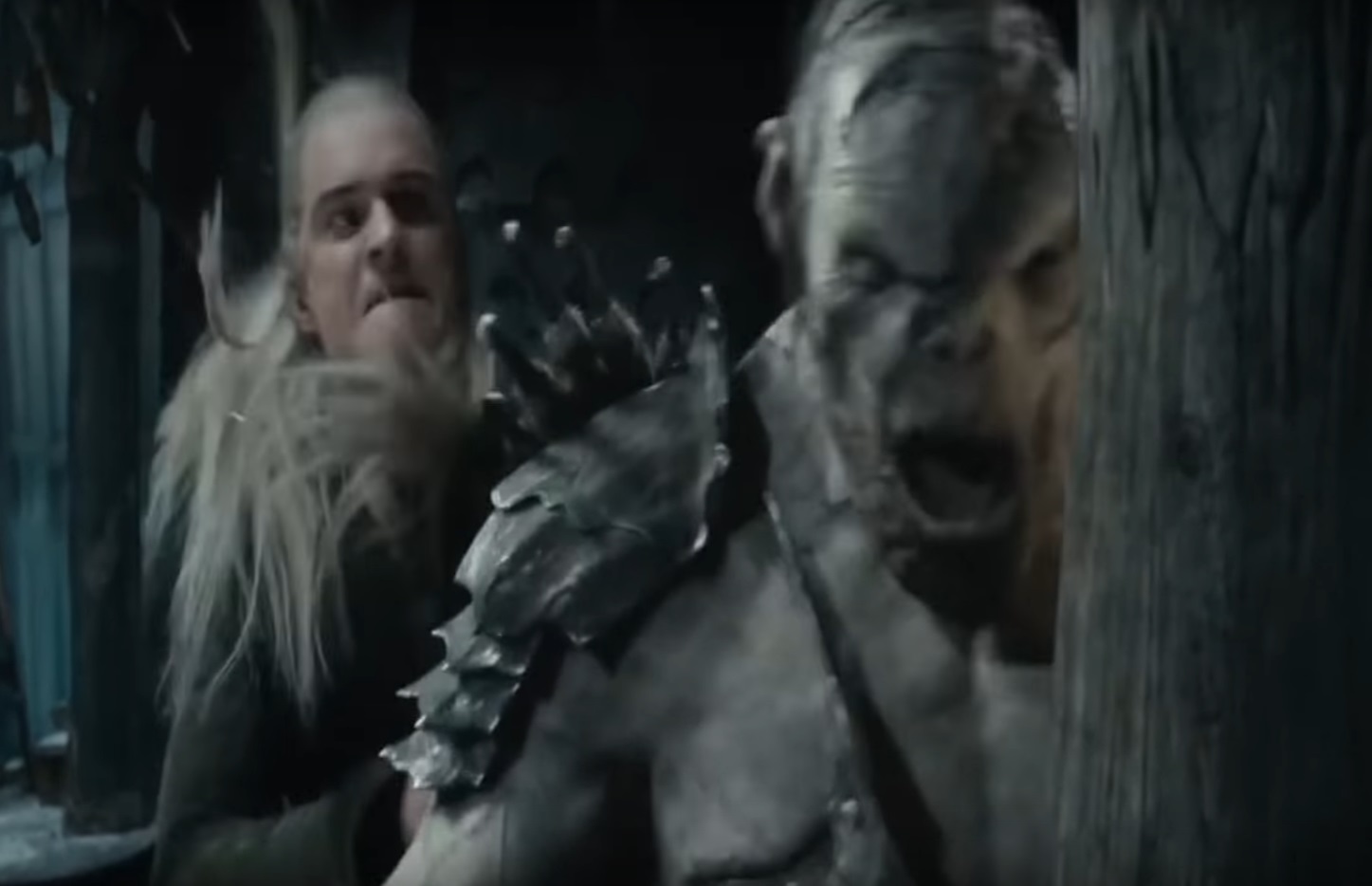 High Quality Elf on Orc Rape Blank Meme Template