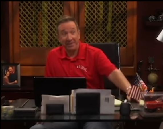 High Quality tim allen last man Blank Meme Template