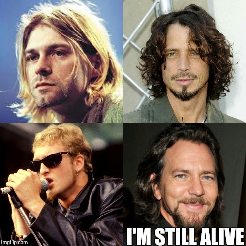 I'M STILL ALIVE | image tagged in rip | made w/ Imgflip meme maker