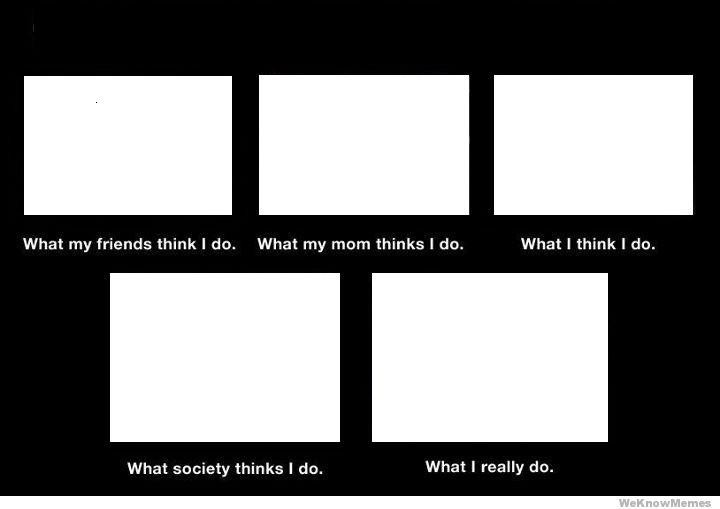 High Quality what people think i do blank Blank Meme Template