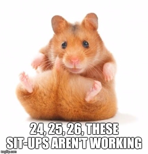 24, 25, 26, THESE SIT-UPS AREN'T WORKING | made w/ Imgflip meme maker