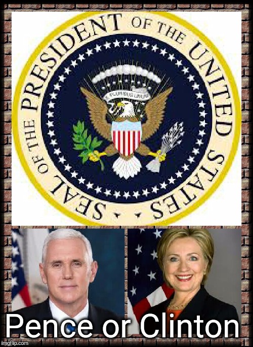 Trump replaced by?  | Pence or Clinton | image tagged in impeach trump | made w/ Imgflip meme maker